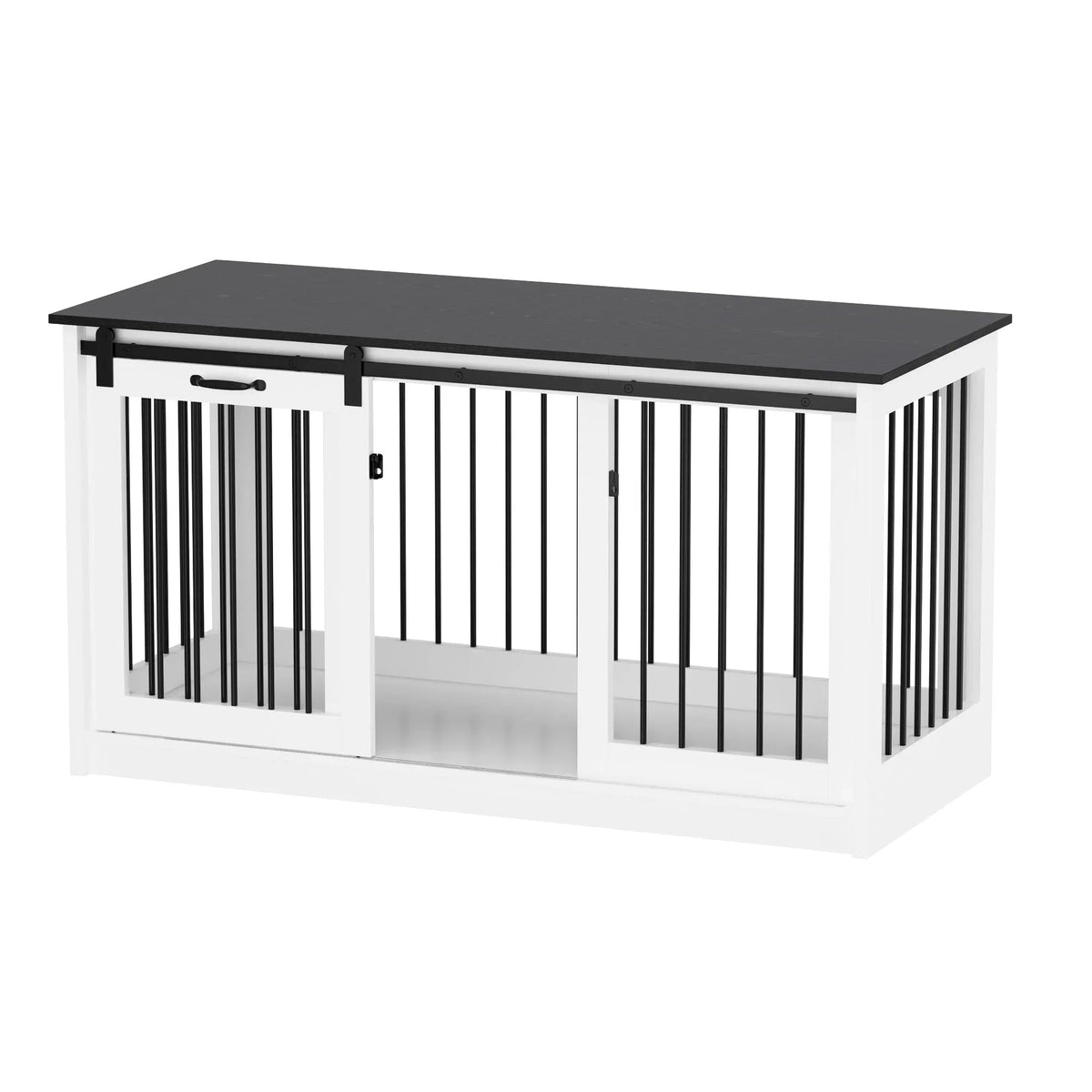 Résidence pour animaux de compagnie avec renfort en tube de fer Cage pour chien élégante et robuste