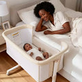 Moïse Bébé sur Roues – Beige / Gris / Rose, Cododo, pour 1 Bébé