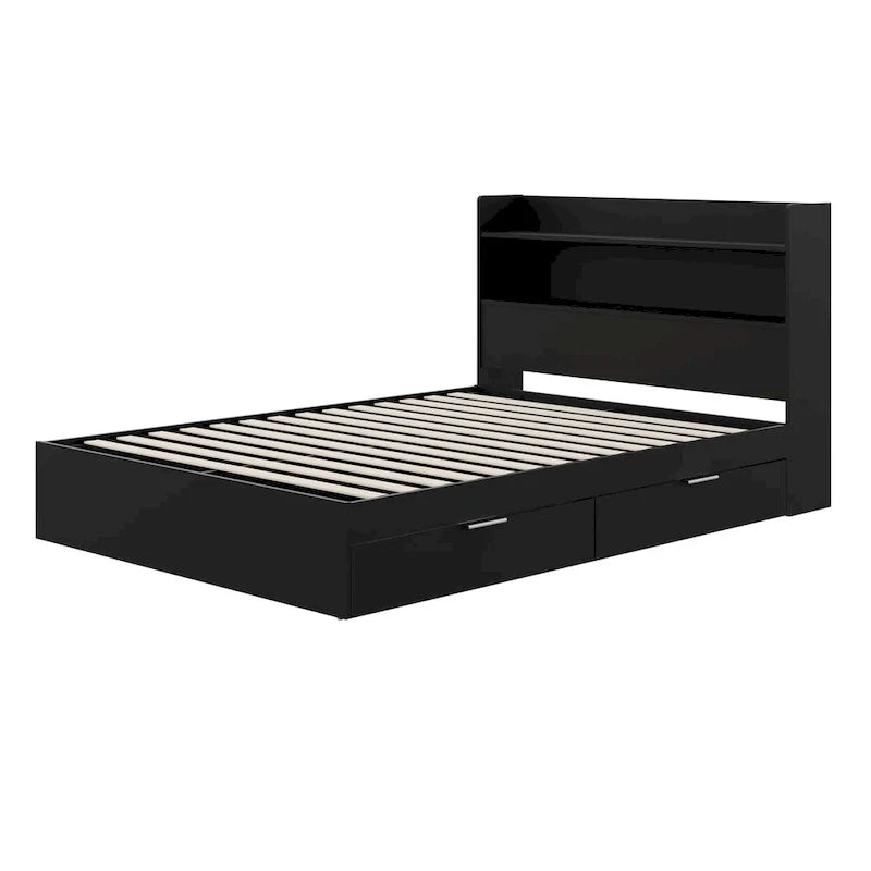Hunter Platform Bed with Headboard