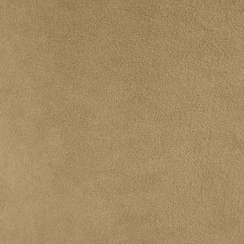 Fauteuil d'appoint en velours – Siège simple | Beige / Noir / Marron / Camel / Cognac / Crème / Vert / Fauve / Taupe